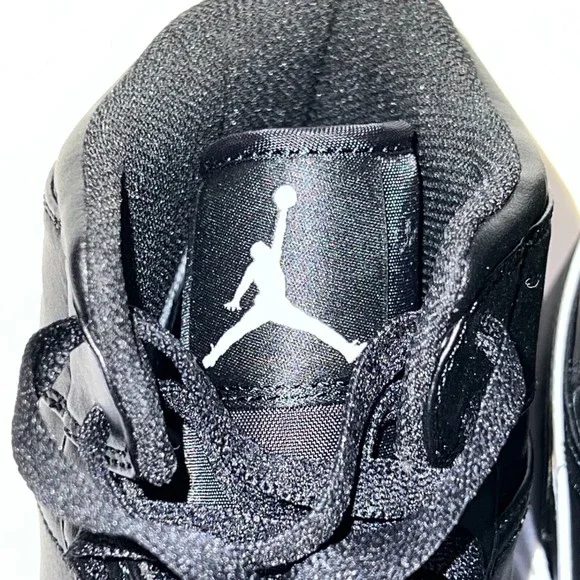 Air Jordan 1 Retro MCS Baseball Cleats Black Molded MEN'S 10 AV5354-001 NEW - Picture 7 of 15